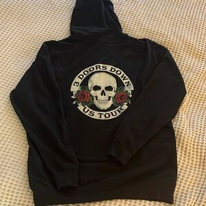 3 Doors Down zip up hoodie